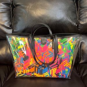 🚨🚨AUTHENTIC MCM Aren Shopper in Cubic Camouflage Nylon